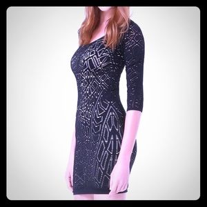 All Over Diamond Dress